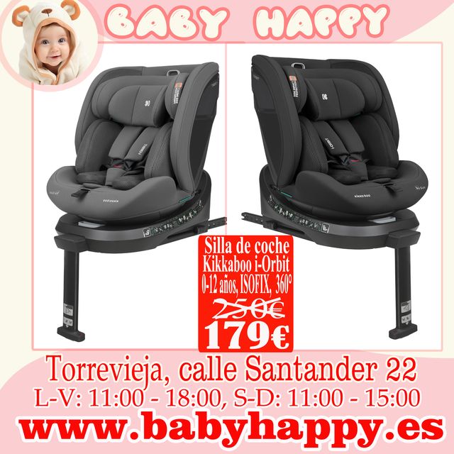 Offerta Nuovo seggiolino auto i-Orbit 40-150 cm