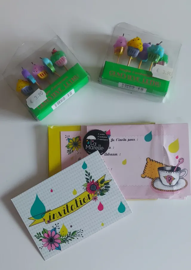 Velas G. Lethu e Invitaciones La Marelle