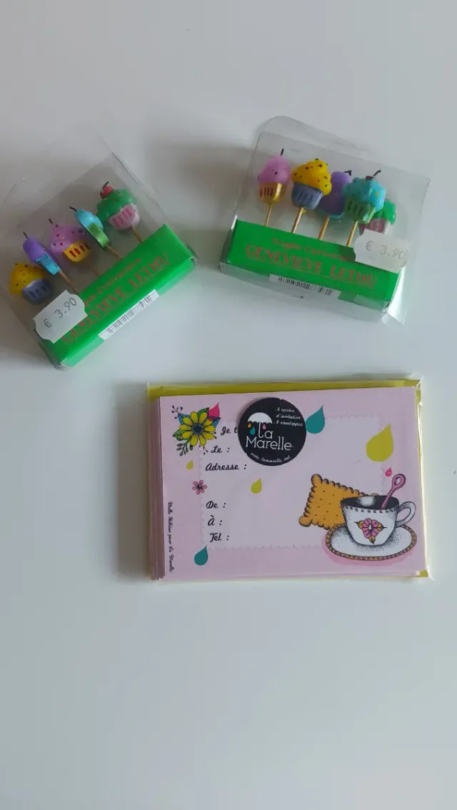 Velas G. Lethu e Invitaciones La Marelle