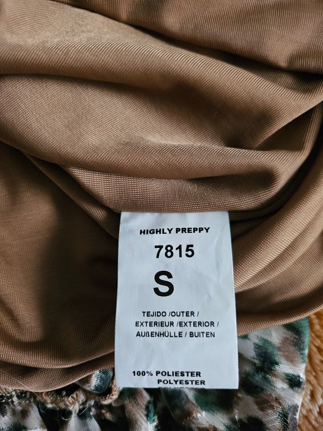 Vestido animal print de Highly Preppy