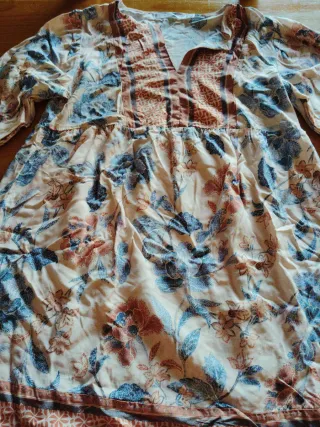 Vestido estampado floral