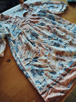 Vestido estampado floral