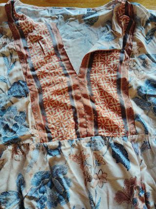 Vestido estampado floral