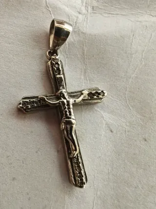 Ciondolo Croce Argento 925