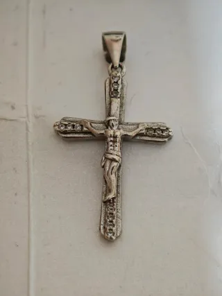 Ciondolo Croce Argento 925