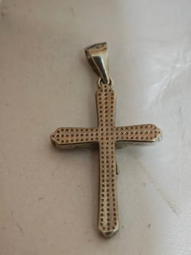 Ciondolo Croce Argento 925