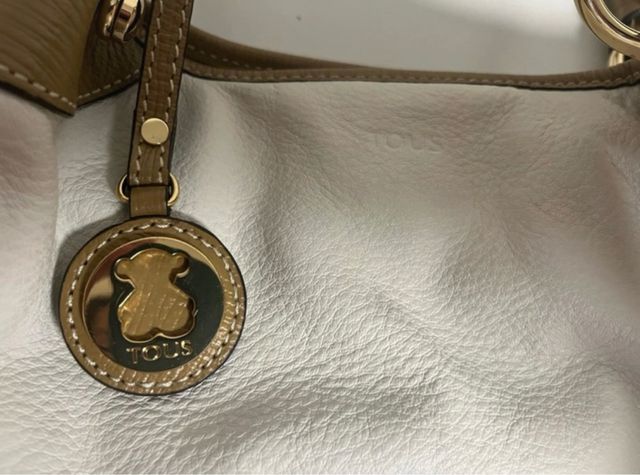 Bolso Tous Blanco y Marrón