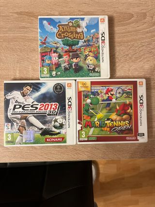 Pack 3 Juegos Nintendo 3DS: PES 2013, Animal Cross