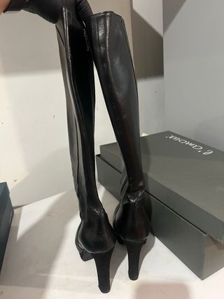 Stivali alti L'Amour neri