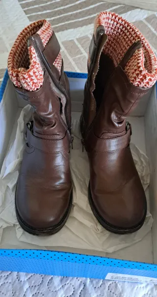 Botas marrones mujer