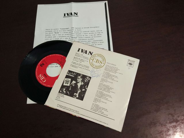 Ivan - Baila (7'' Promo Portugal)