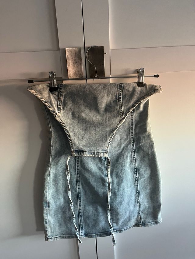 Vestido vaquero corto