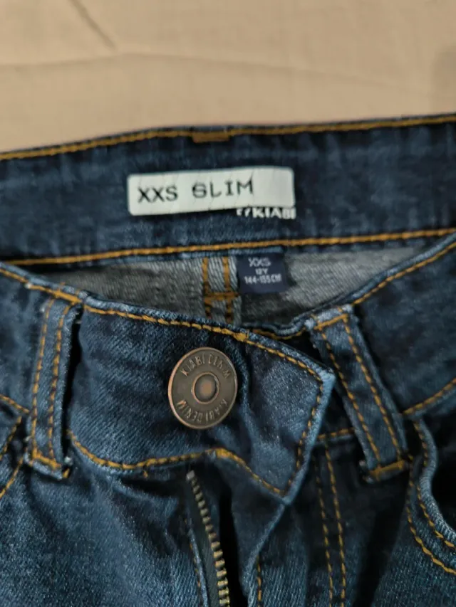 Lote 5 Vaqueros Slim Kiabi T12