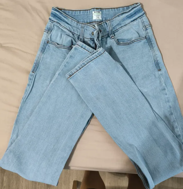 Lote 5 Vaqueros Slim Kiabi T12