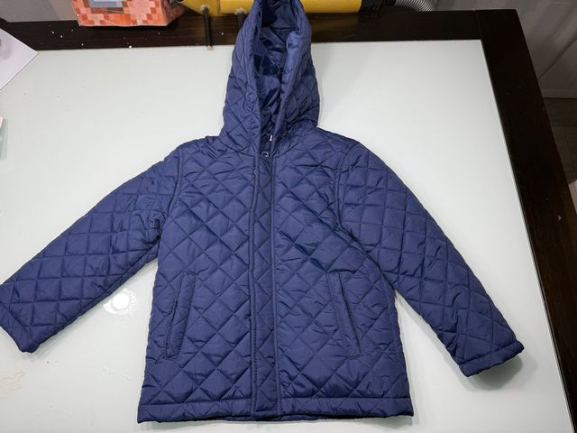 Chaqueta acolchada azul 4/5 años