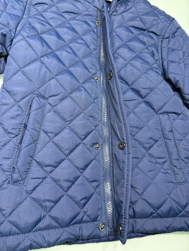 Chaqueta acolchada azul 4/5 años