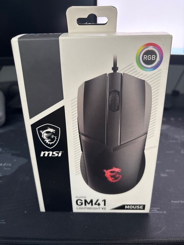 Mouse Gamer MSI Clutch GM41 Lightweight V2