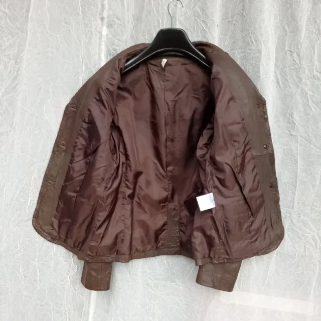 Giacca in pelle Part Two marrone