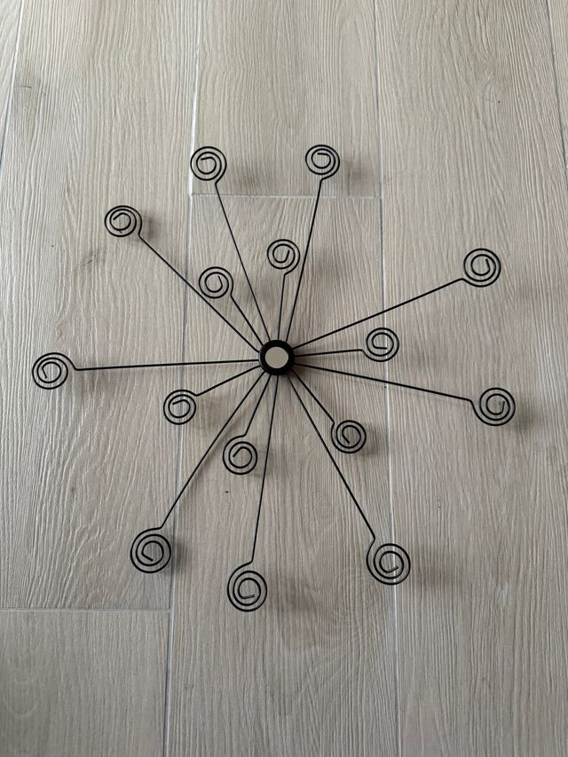 Portafotos Decorativo Ikea Metal Negro