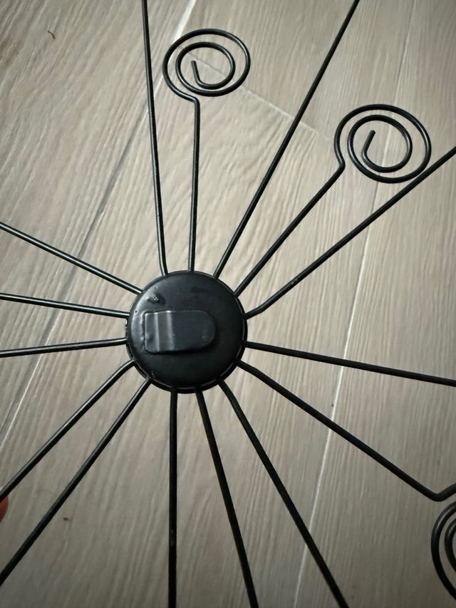 Portafotos Decorativo Ikea Metal Negro