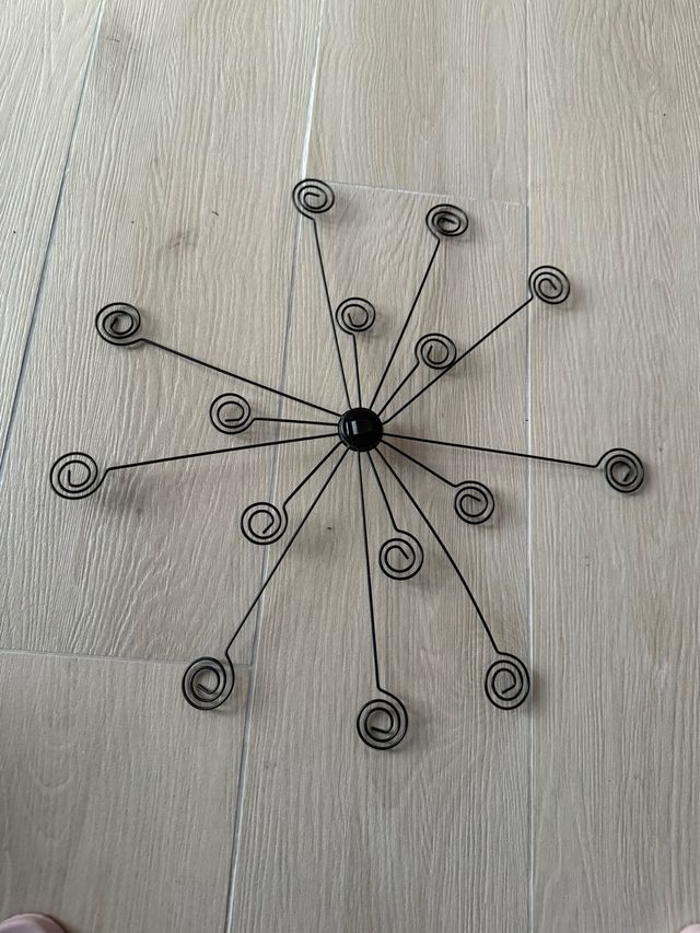 Portafotos Decorativo Ikea Metal Negro