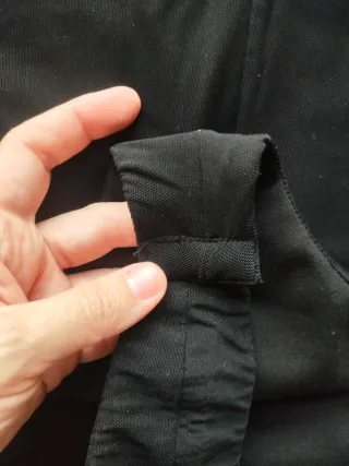 Body fiesta Zara negro gasa mangas talla única