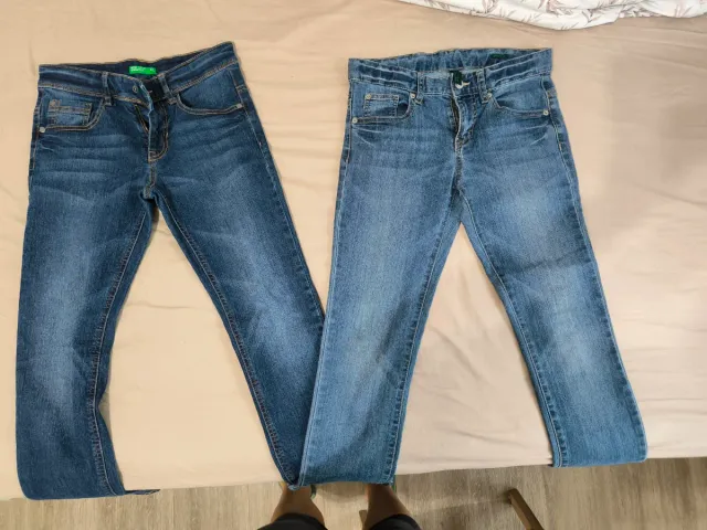 Lote 2 Vaqueros Benetton Niño T10/11