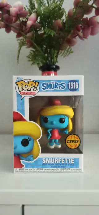 Funko Pop! Los Pitufos Smurfette 1516 Chase