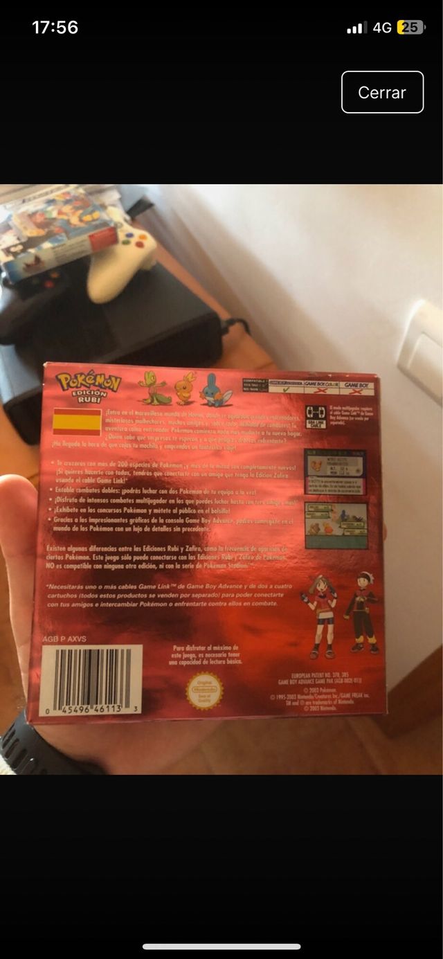 Pokémon Rubí Edición Game Boy Advance