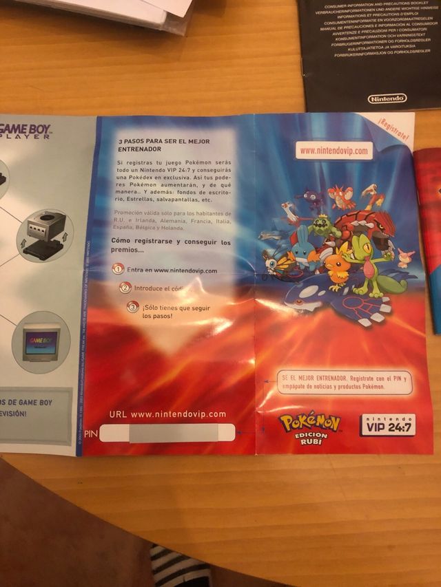 Pokémon Rubí Edición Game Boy Advance