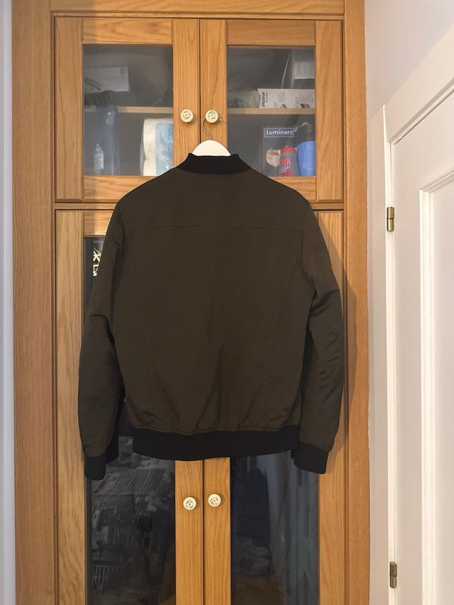 Chaqueta Zara Verde Talla M