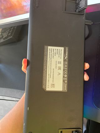 Teclado HyperX Negro