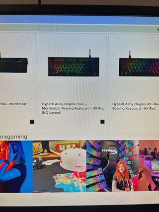 Teclado HyperX Negro