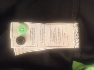 Camiseta Polo Juvenil Negra y Verde