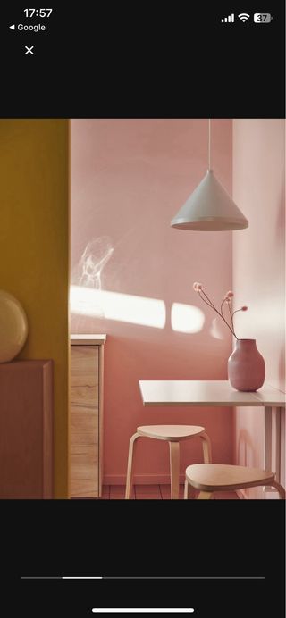 Mesa plegable Norberg Ikea blanca