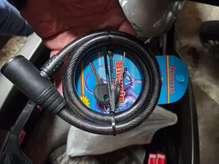 Lucchetto bici con 2 chiavi