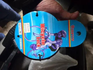 Lucchetto bici con 2 chiavi