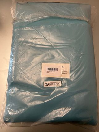 Tende oscuranti per interni azzurre. 140x260 cm