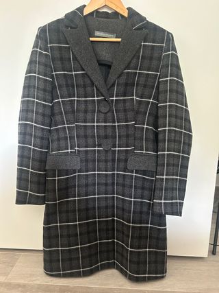 Cappotto donna SANDRO FERRONE fantasia quadri
