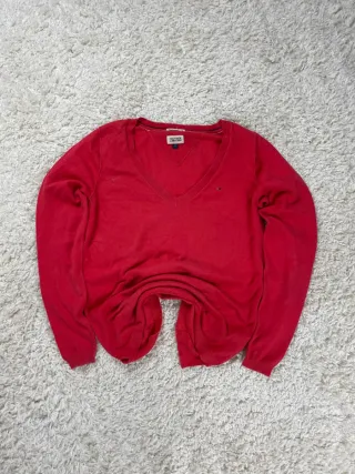 ¡¡OFERTA!! Talla S Jersey Tommy Hilfiger Rojo 