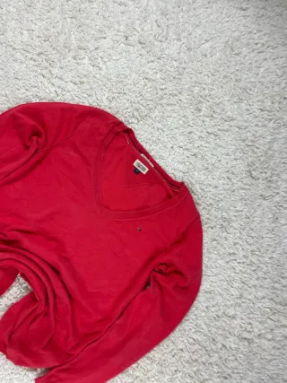¡¡OFERTA!! Talla S Jersey Tommy Hilfiger Rojo 