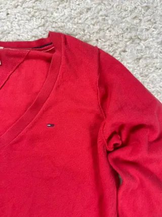 ¡¡OFERTA!! Talla S Jersey Tommy Hilfiger Rojo 