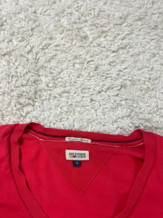 ¡¡OFERTA!! Talla S Jersey Tommy Hilfiger Rojo 