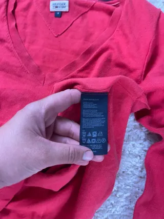¡¡OFERTA!! Talla S Jersey Tommy Hilfiger Rojo 