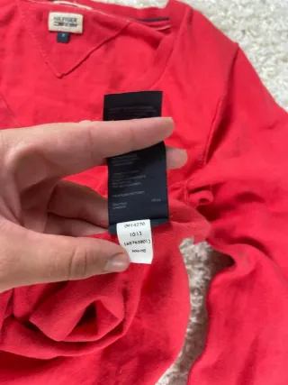 ¡¡OFERTA!! Talla S Jersey Tommy Hilfiger Rojo 