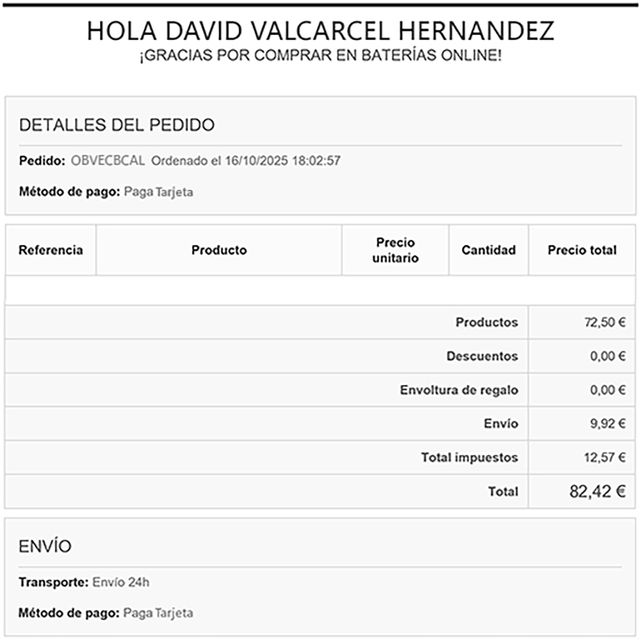 Batería Exide Excell 12V EB740 74Ah