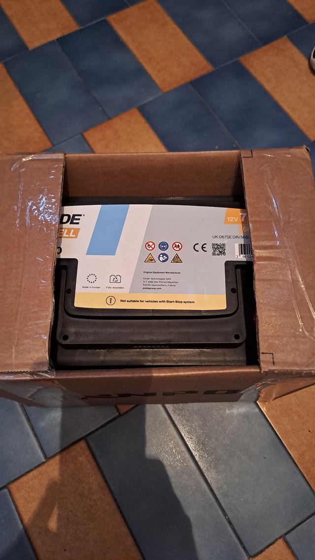 Batería Exide Excell 12V EB740 74Ah