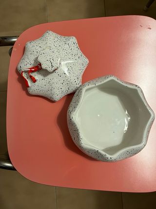 Biscottiera in ceramica