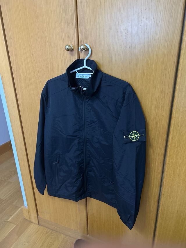 Cortavientos Stone Island Azul Nuevo