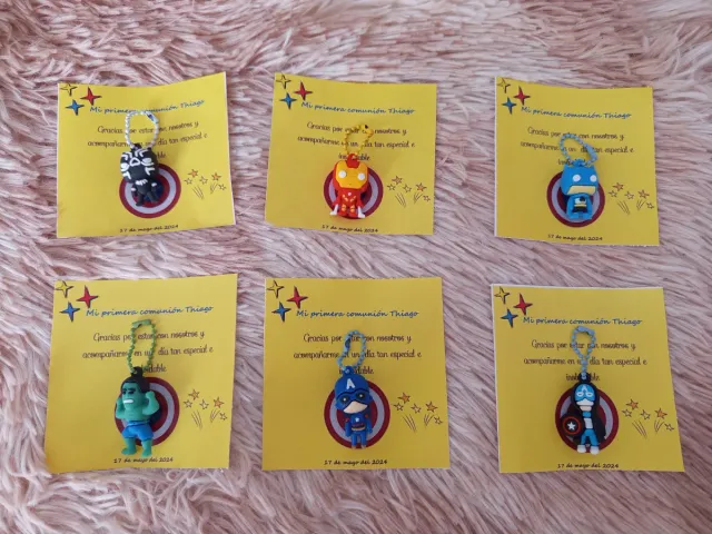 Llaveros Marvel Comunión